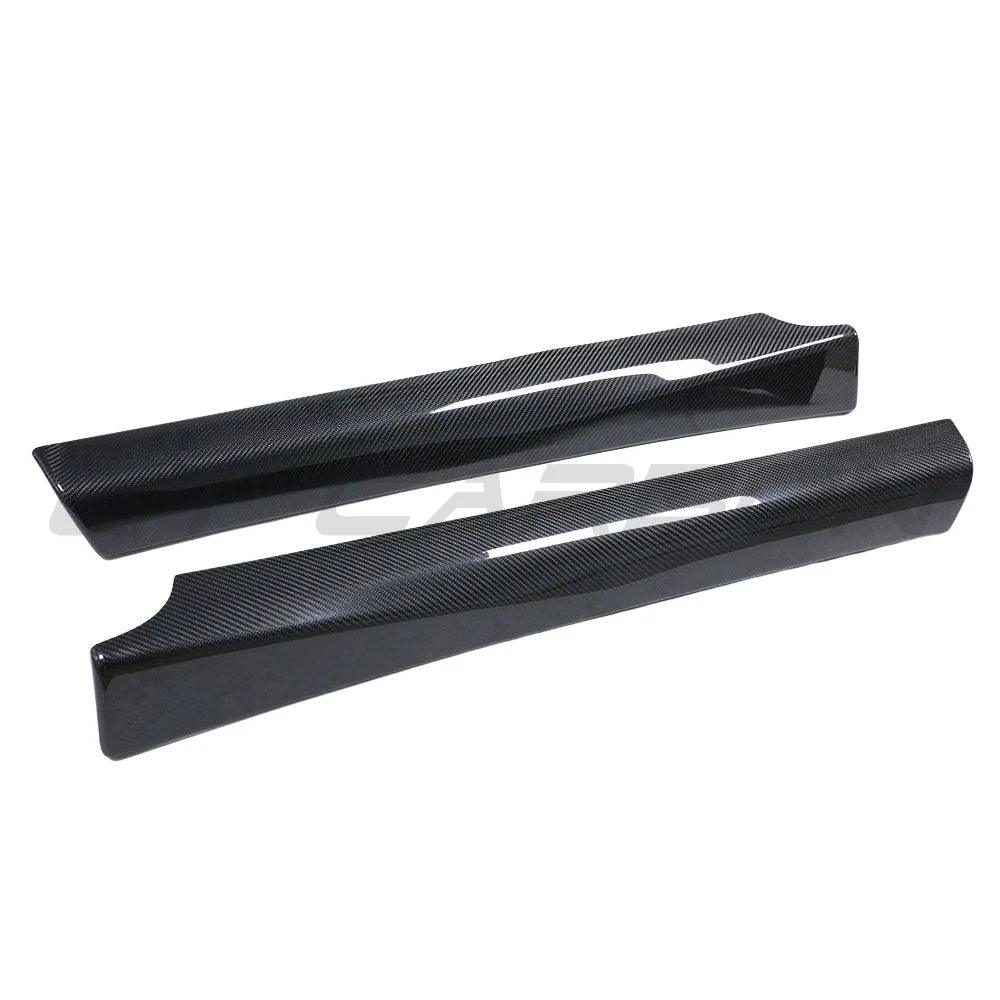 TESLA MODEL 3 2017-2023 CARBON FIBRE INTERIOR DOOR PANEL TRIM ADD ON - Image 5
