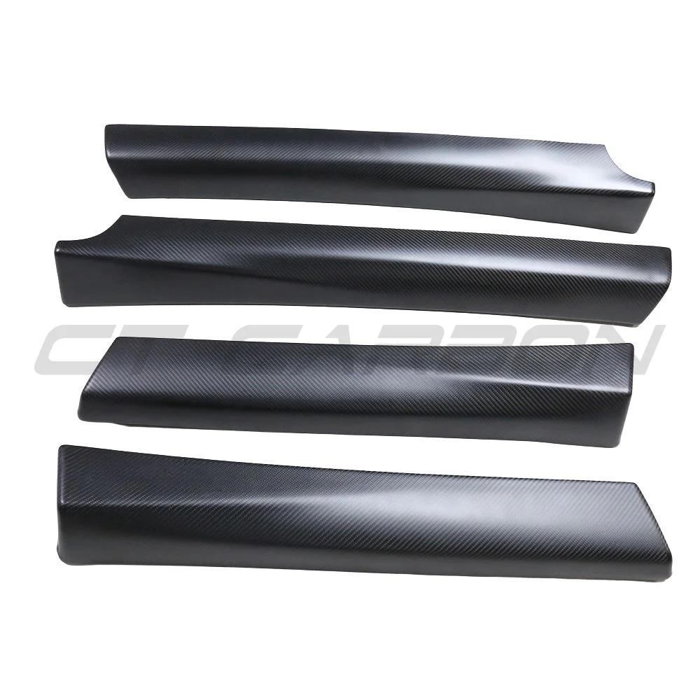 TESLA MODEL 3 2017-2023 CARBON FIBRE INTERIOR DOOR PANEL TRIM ADD ON - Image 8