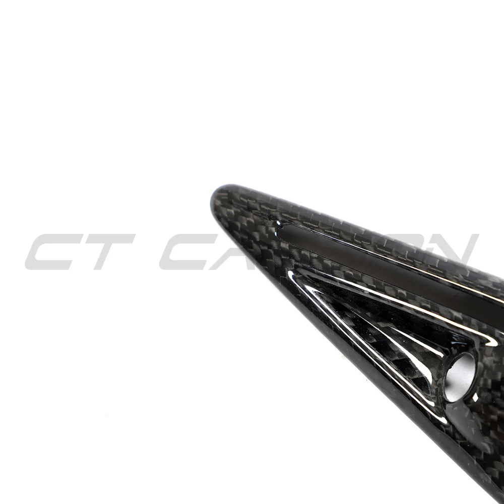 TESLA MODEL 3 2017-2023 CARBON FIBRE SIDE CAMERA COVER - Image 2