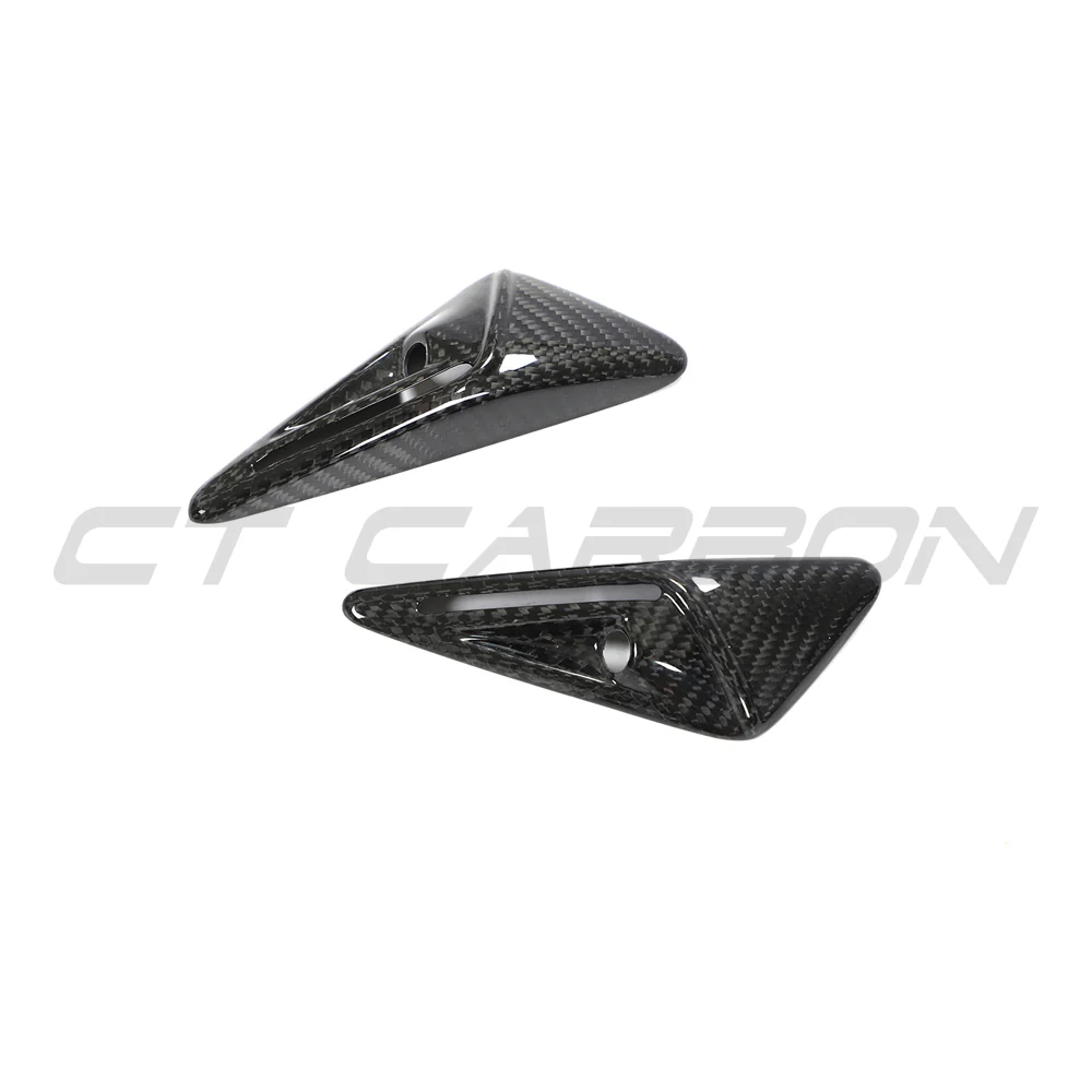 TESLA MODEL 3 2017-2023 CARBON FIBRE SIDE CAMERA COVER - Image 3