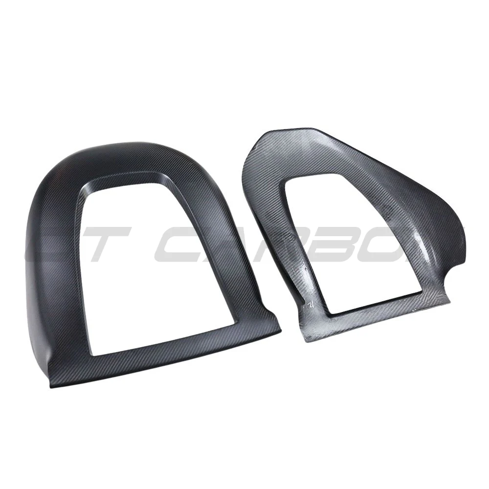 TESLA MODEL 3 2017-2023 MATTE CARBON FIBRE SEAT BACK COVERS - Image 7