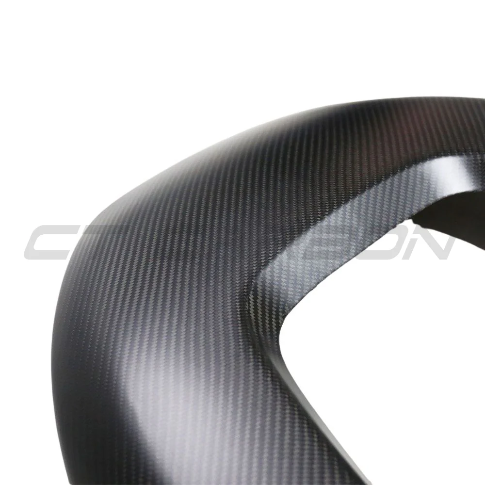 TESLA MODEL 3 2017-2023 MATTE CARBON FIBRE SEAT BACK COVERS - Image 8