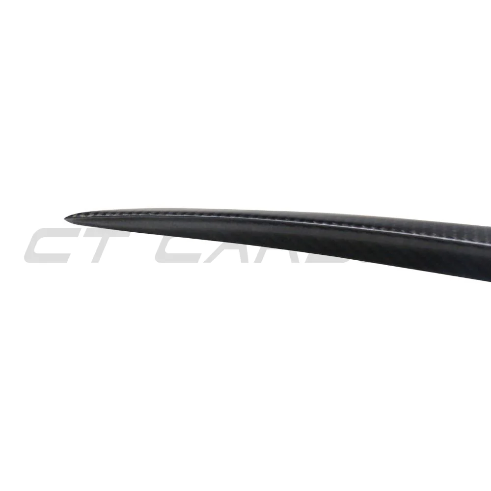 TESLA MODEL 3 2017-2023 MATTE CARBON FIBRE SPOILER - V6 - Image 4