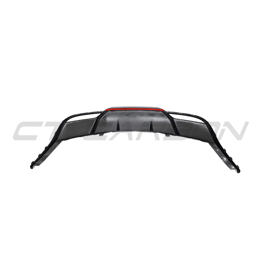 TESLA MODEL 3 FACELIFT 2023+ CARBON FIBRE DIFFUSER - V1 - Image 4