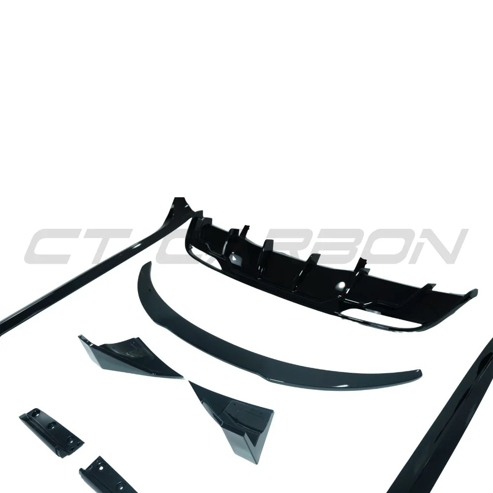 TESLA MODEL 3 2023+ FACELIFT GLOSS BLACK FULL KIT - Image 10
