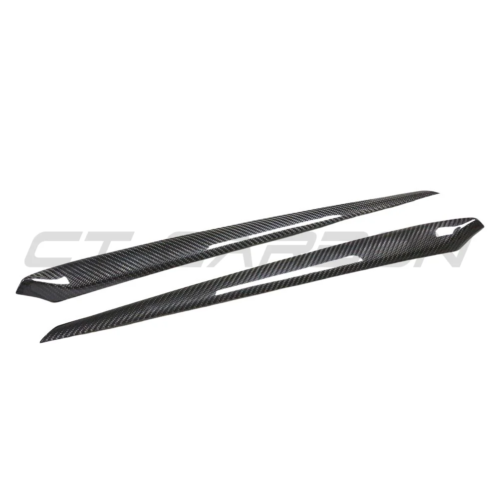 TESLA MODEL 3 FACELIFT 2023+ CARBON FIBRE INTERIOR DOOR PANEL TRIM ADD ON - Image 4