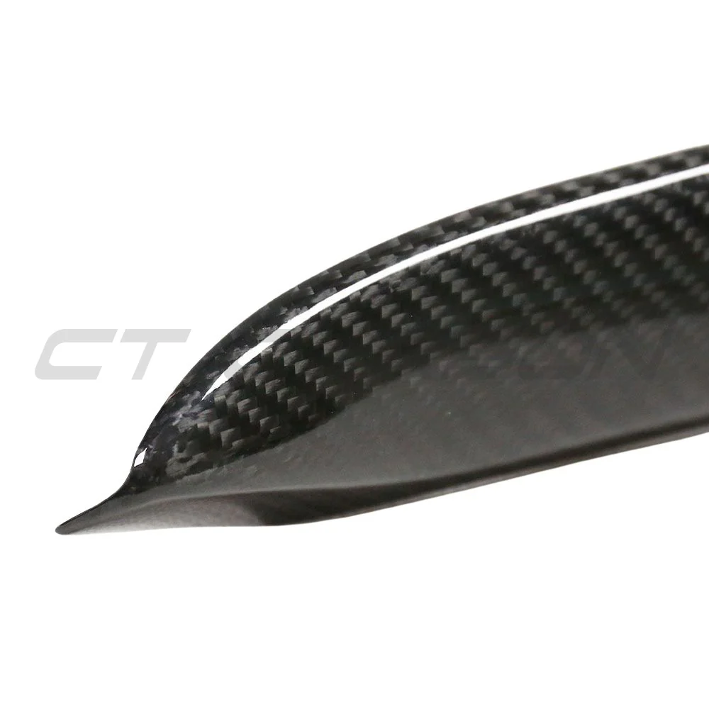 TESLA MODEL 3 FACELIFT 2023+ CARBON FIBRE INTERIOR DOOR PANEL TRIM ADD ON - Image 6