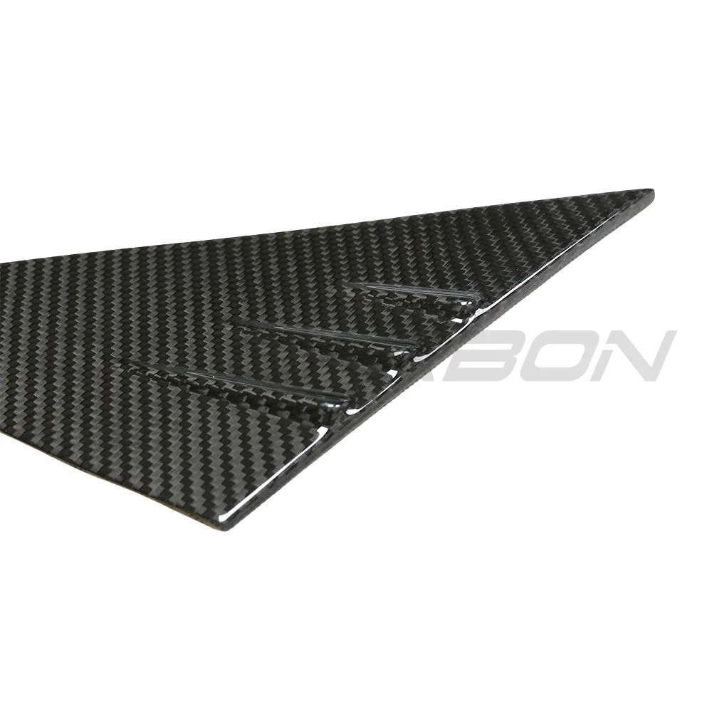 TESLA MODEL 3 & Y 2017+ CARBON FIBRE DOOR A PILLAR TRIM - Image 5