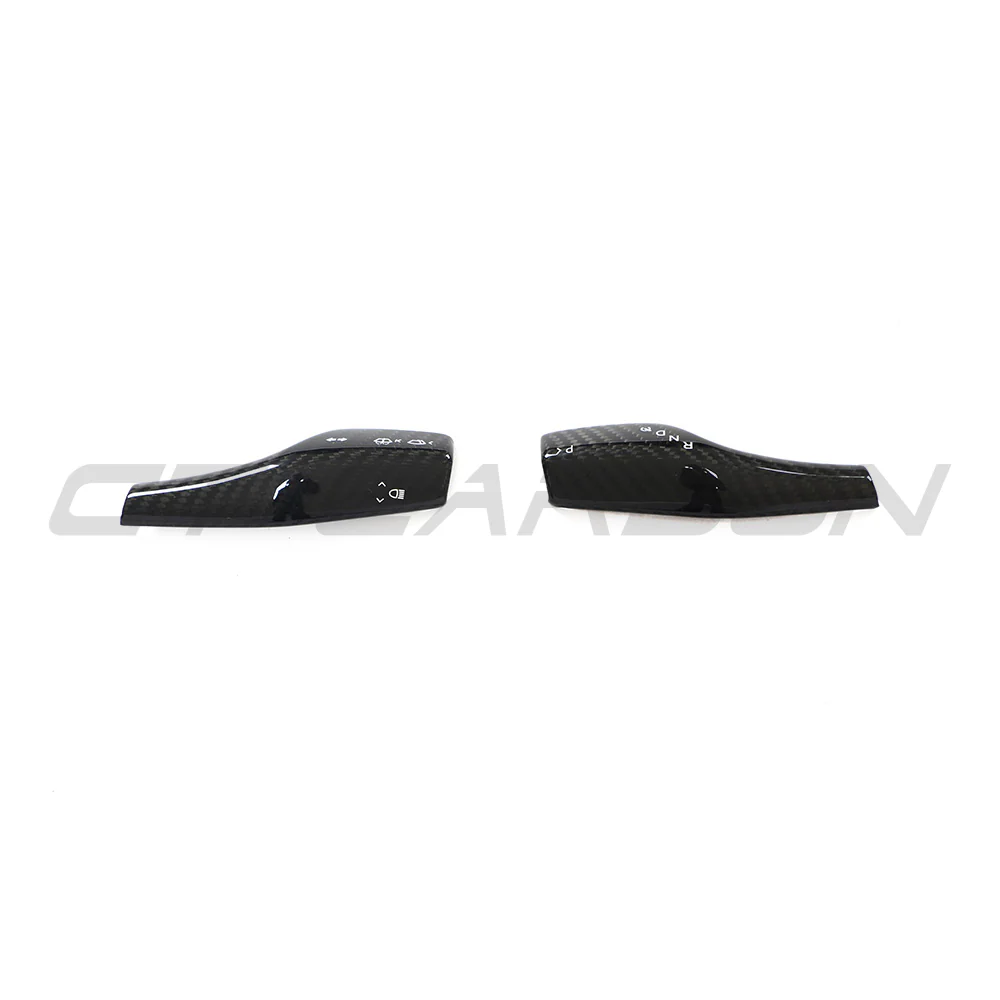 TESLA MODEL 3 & Y 2017+ CARBON FIBRE STALK COVER - Image 3