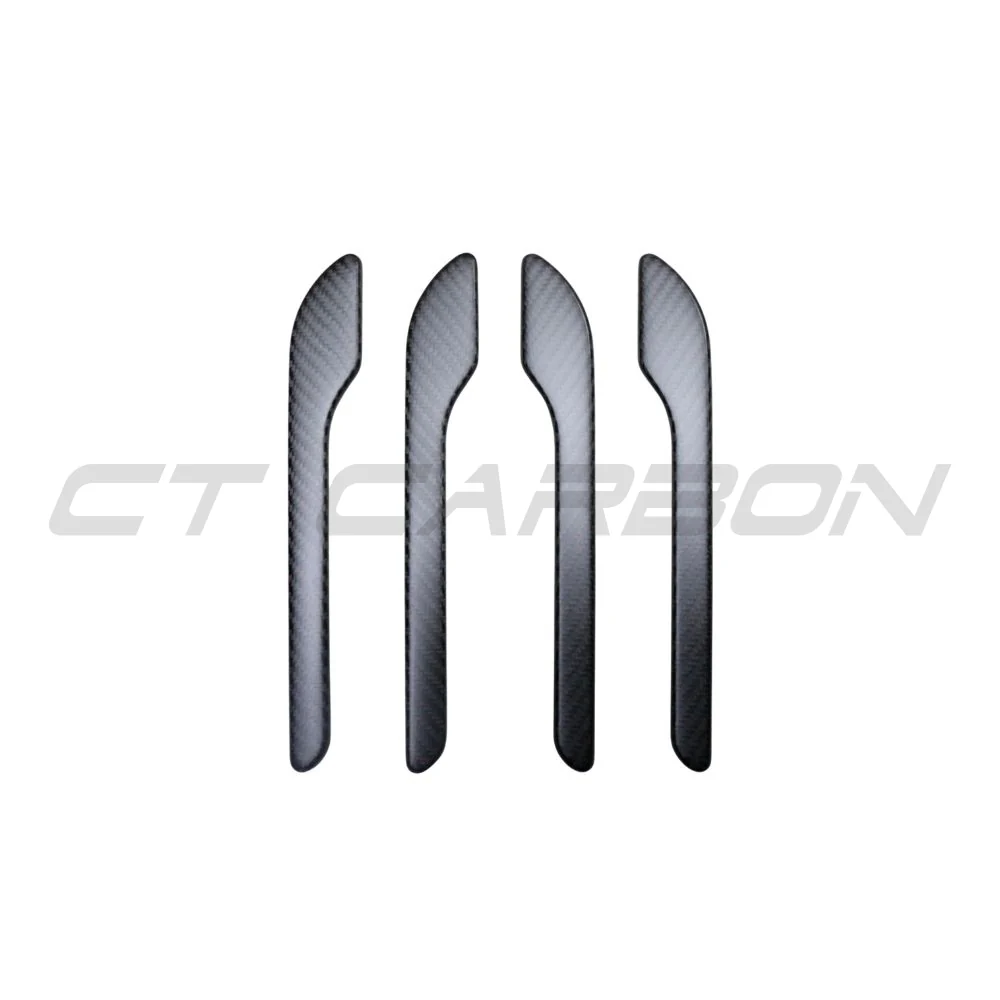 TESLA MODEL 3 & Y 2017+ MATTE CARBON FIBRE HANDLE COVERS - Image 4