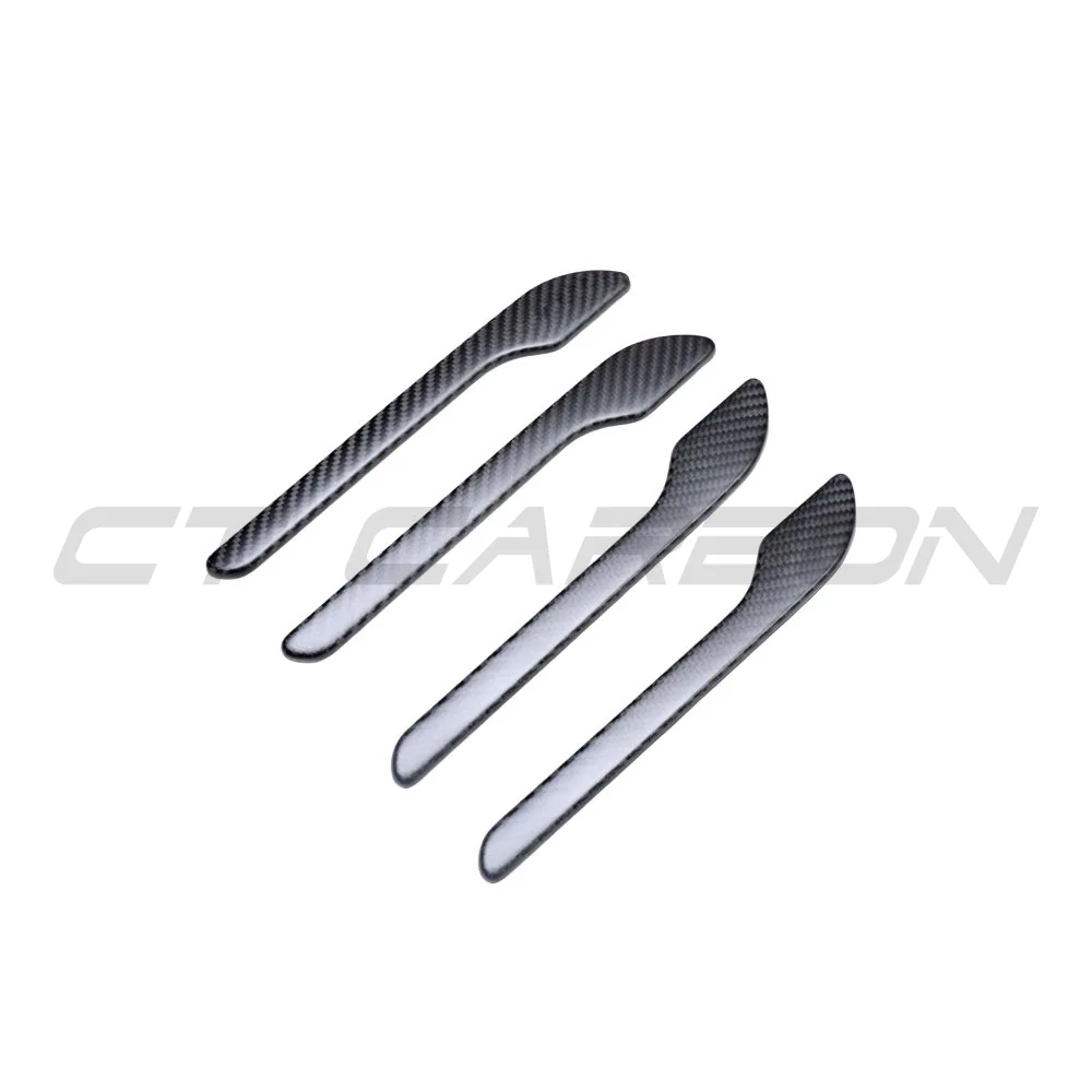 TESLA MODEL 3 & Y 2017+ MATTE CARBON FIBRE HANDLE COVERS - Image 8