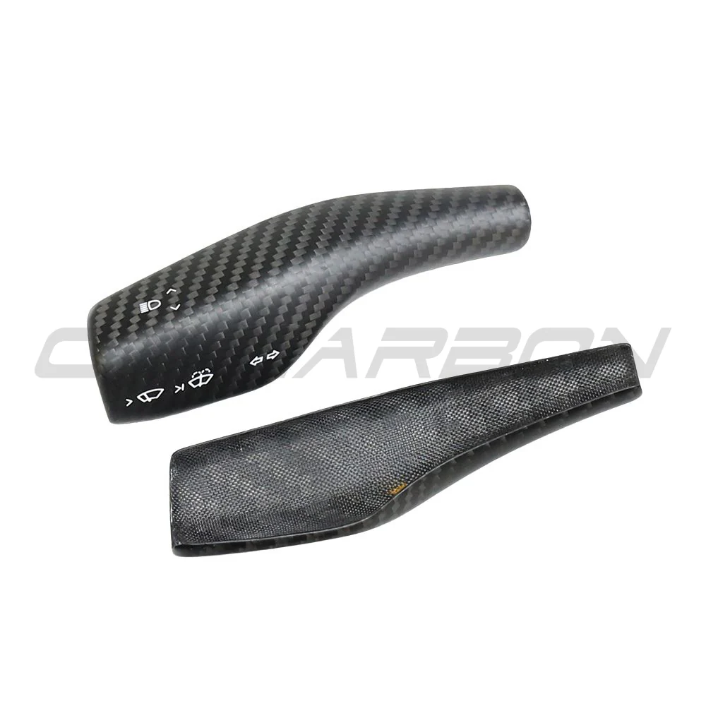 TESLA MODEL 3 & Y 2017+ MATTE CARBON FIBRE STALK COVER - Image 3