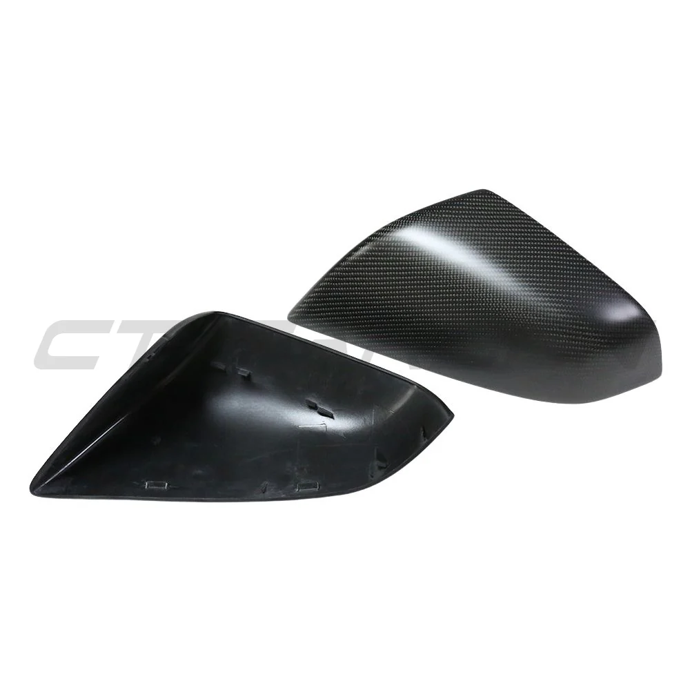 TESLA MODEL S 2012-2020 MATTE CARBON FIBRE MIRRORS - Image 3