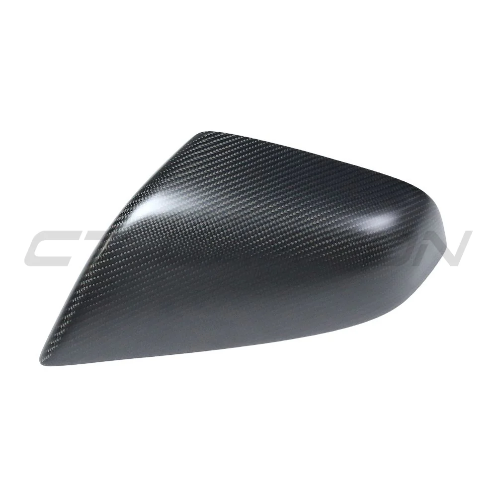 TESLA MODEL S 2012-2020 MATTE CARBON FIBRE MIRRORS - Image 4