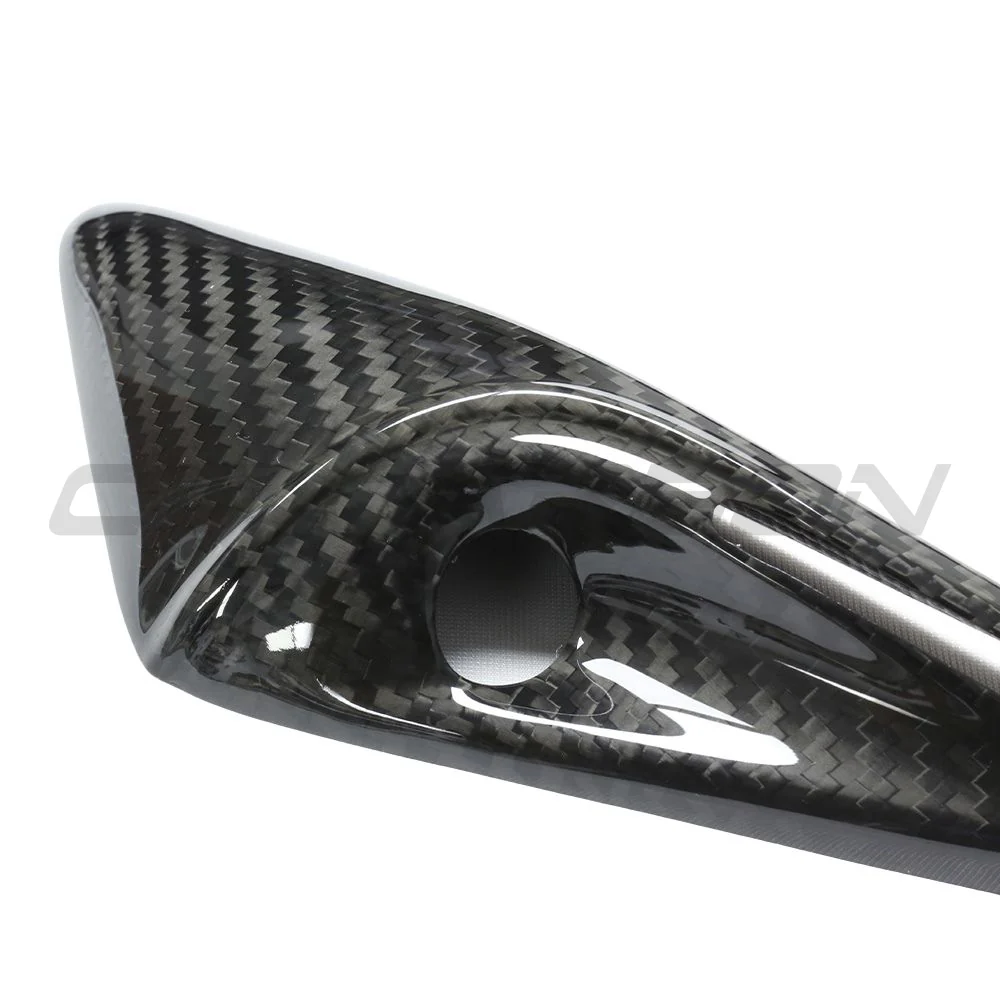 TESLA MODEL S 2021+ FACELIFT CARBON FIBRE SIDE CAMERA COVER ADD ON - Image 6