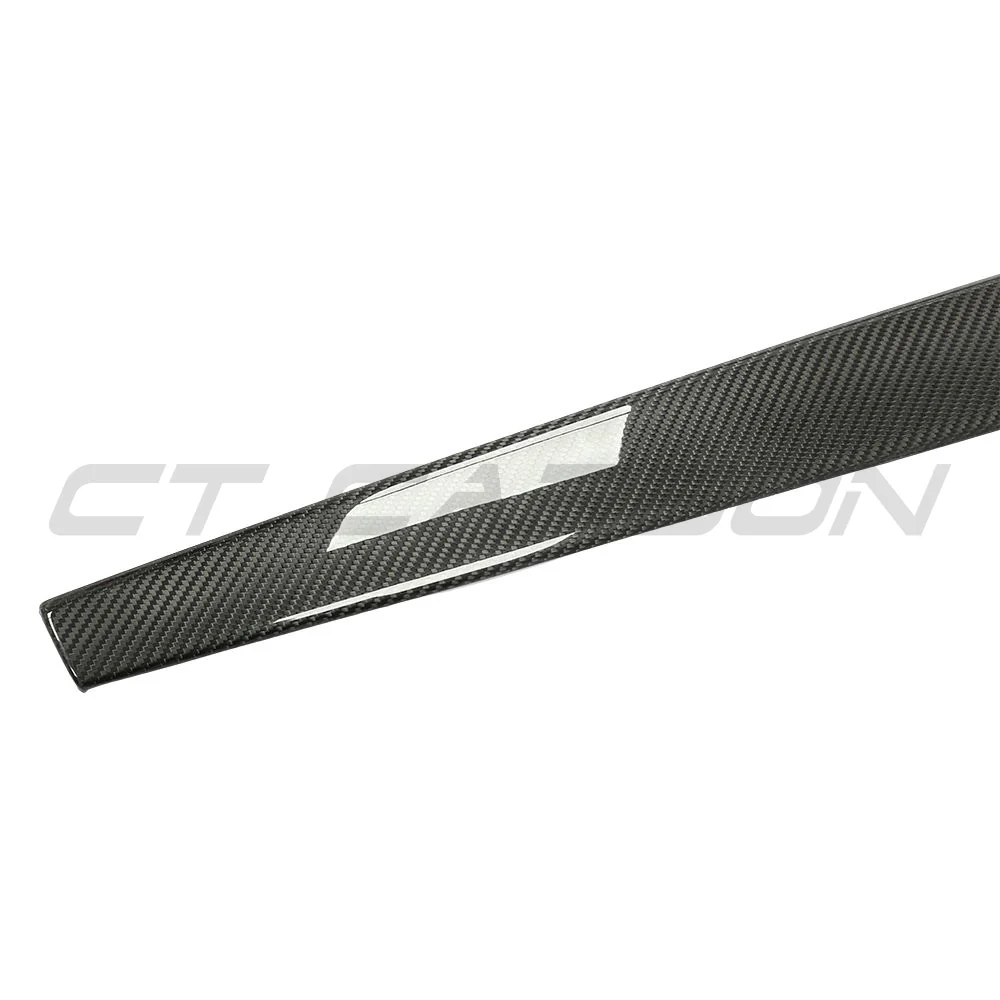 TESLA MODEL S 2021+ FACELIFT CARBON FIBRE DASHBOARD TRIM STICK ON - Image 5