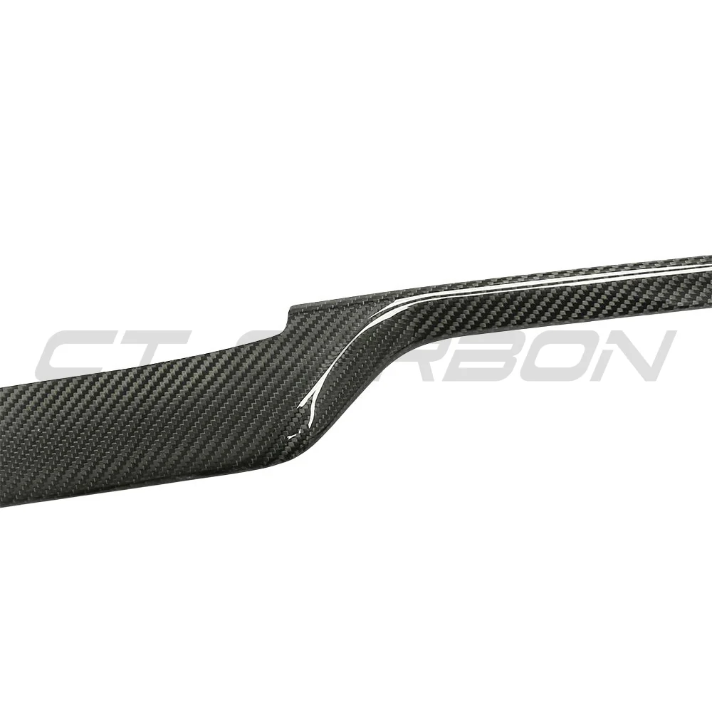TESLA MODEL S 2021+ FACELIFT CARBON FIBRE DASHBOARD TRIM STICK ON - Image 6