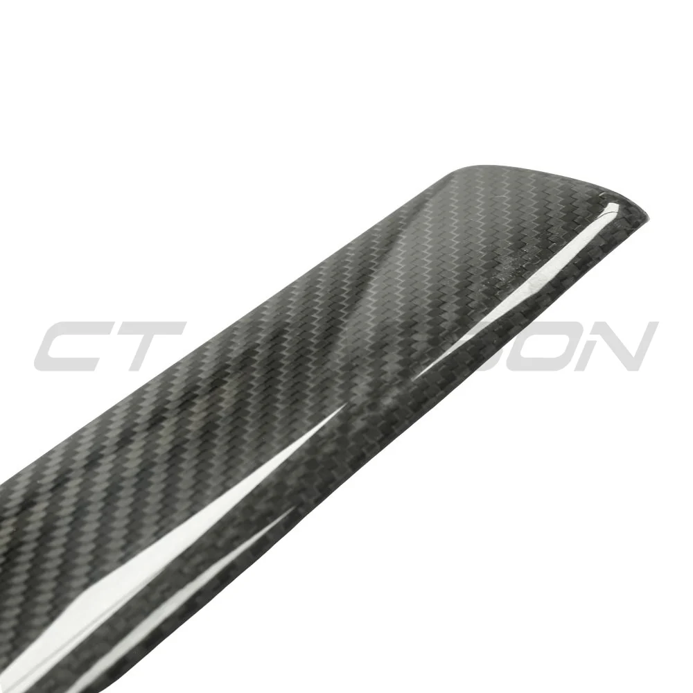 TESLA MODEL S 2021+ FACELIFT CARBON FIBRE DASHBOARD TRIM STICK ON - Image 9