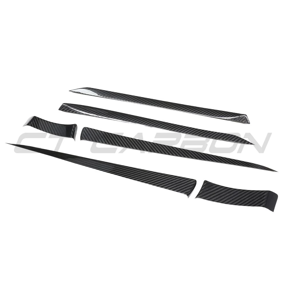 TESLA MODEL S 2021+ FACELIFT CARBON FIBRE DOOR TRIM ADD ON - Image 2