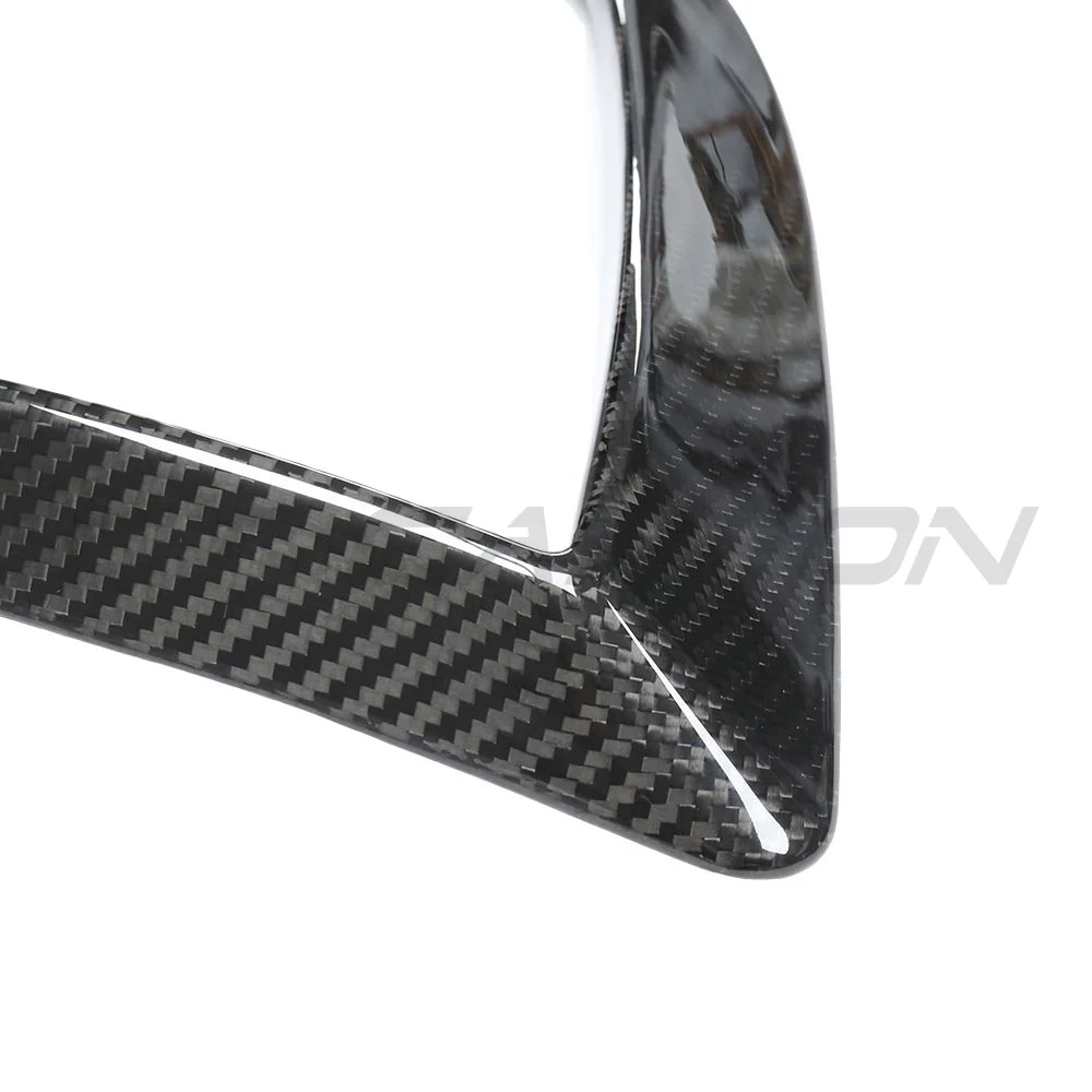 TESLA MODEL S 2021+ FACELIFT CARBON FIBRE FRONT BUMPER CANARDS - Image 3
