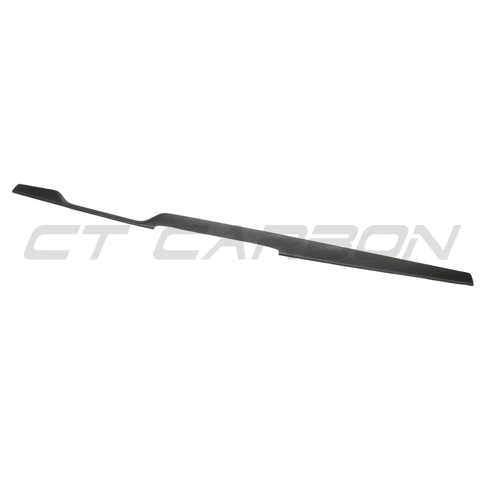 TESLA MODEL S 2021+ FACELIFT MATTE CARBON FIBRE DASHBOARD TRIM ADD ON - Image 3