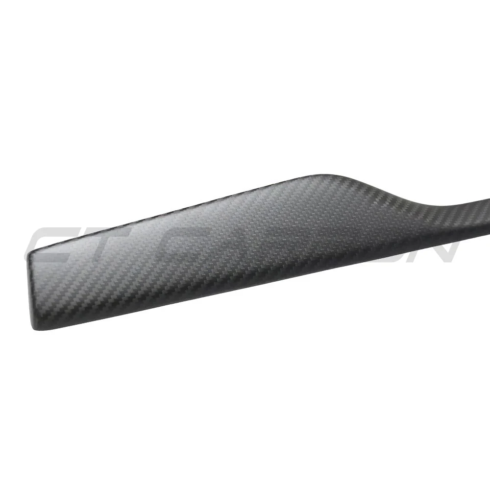 TESLA MODEL S 2021+ FACELIFT MATTE CARBON FIBRE DASHBOARD TRIM ADD ON - Image 5