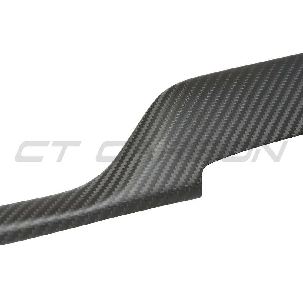 TESLA MODEL S 2021+ FACELIFT MATTE CARBON FIBRE DASHBOARD TRIM ADD ON - Image 6