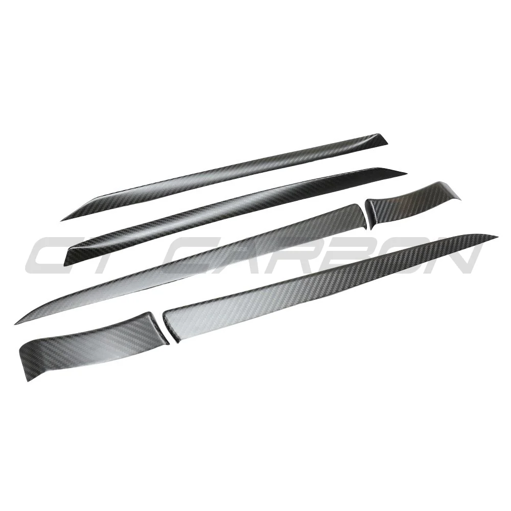 TESLA MODEL S 2021+ FACELIFT MATTE CARBON FIBRE DOOR TRIM ADD ON - Image 8
