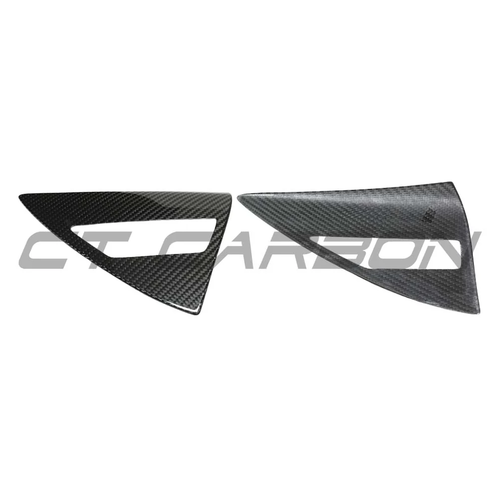 TESLA MODEL Y 2025+ FACELIFT DRY CARBON FIBRE CHARGING LAMP COVER - V1 - Image 4