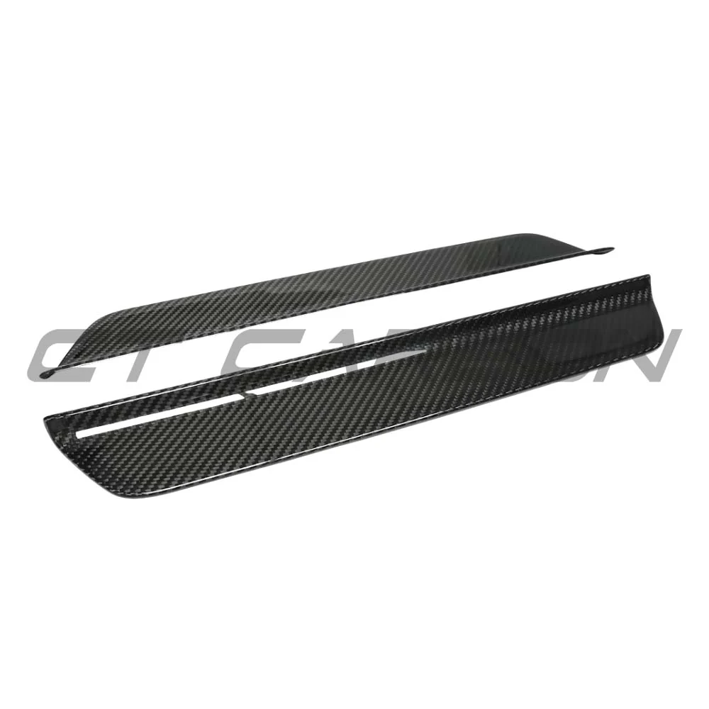 TESLA MODEL Y 2025+ FACELIFT DRY CARBON FIBRE DOOR SILL COVER - Image 3