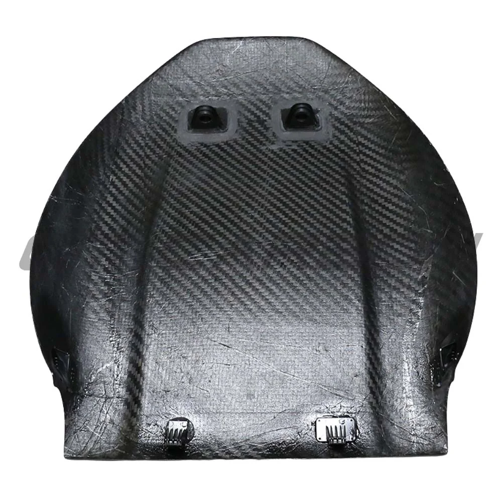 TESLA MODEL Y 2025+ FACELIFT DRY CARBON FIBRE SEAT BACK COVER REPLACEMENT - Image 4