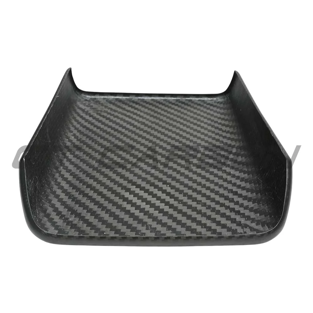 TESLA MODEL Y 2025+ FACELIFT MATTE DRY CARBON ARMREST COVER - V1 - Image 3