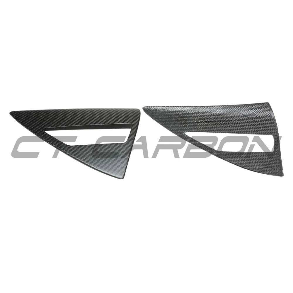 TESLA MODEL Y 2025+ FACELIFT MATTE DRY CARBON FIBRE CHARGING LAMP COVER - V1 - Image 4