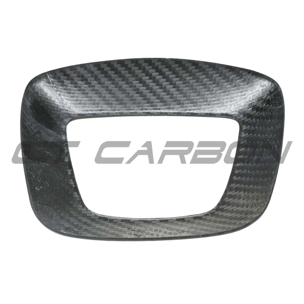 TESLA MODEL Y 2025+ FACELIFT MATTE DRY CARBON FIBRE STEERING WHEEL AIRBAG COVER - V1 - Image 2