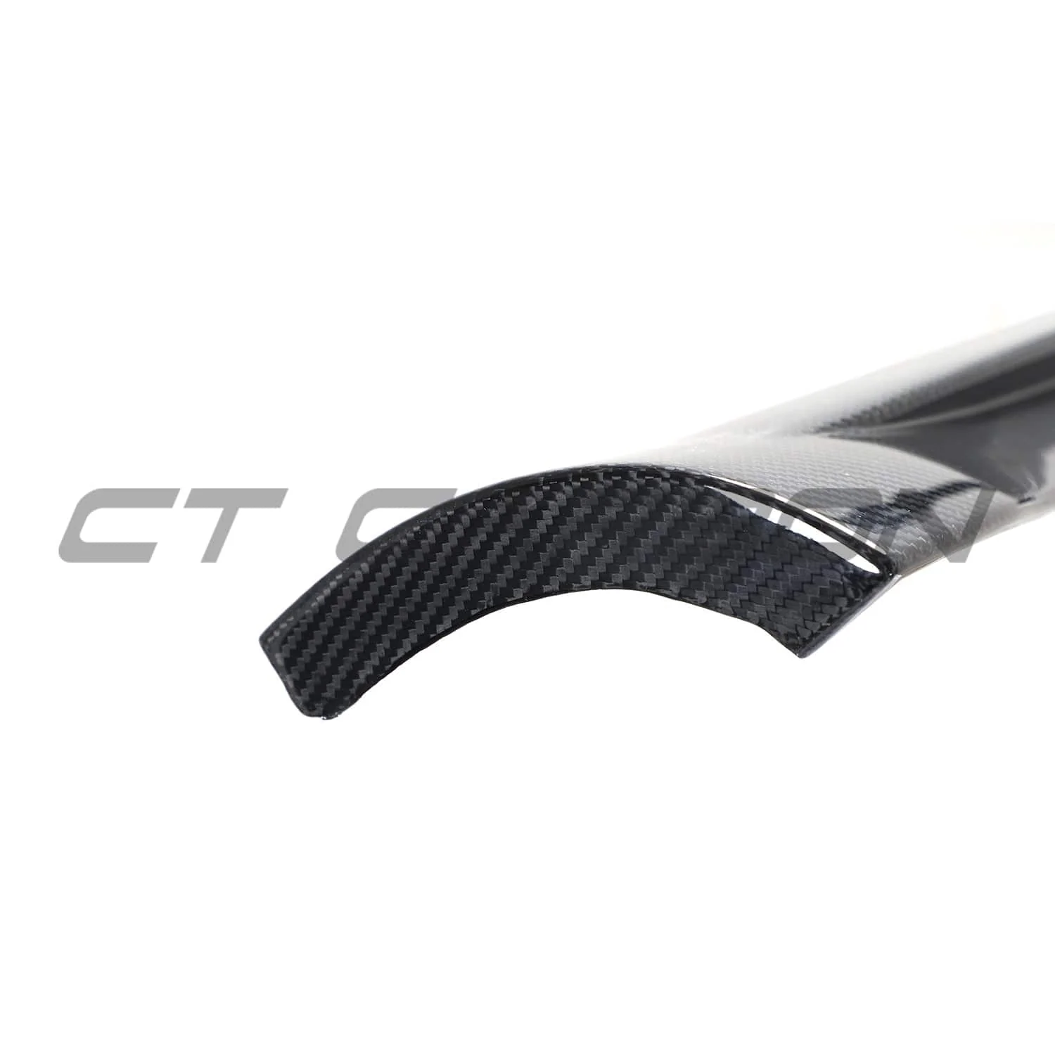 TESLA MODEL Y MK1 2020-2025 CARBON FIBRE SIDE SKIRTS - Image 11