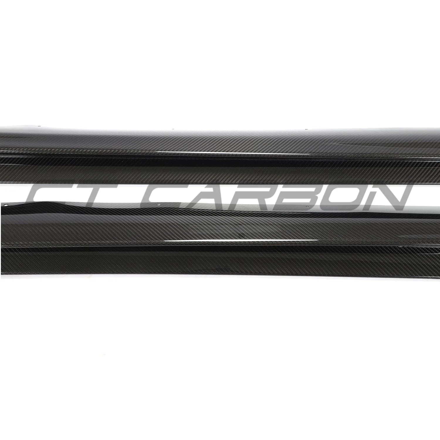 TESLA MODEL Y MK1 2020-2025 CARBON FIBRE SIDE SKIRTS - Image 7