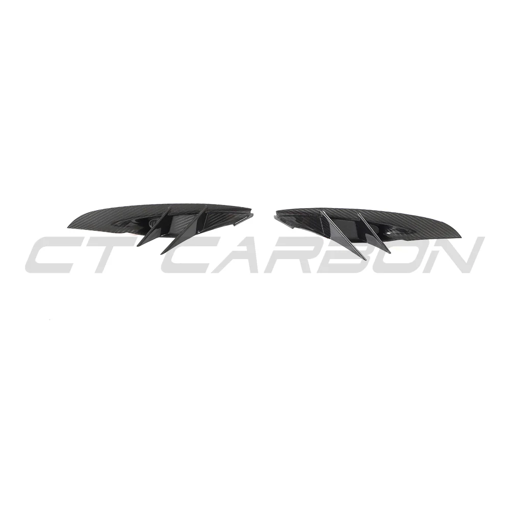 TOYOTA SUPRA 2019+ A90 CARBON FIBRE FRONT BUMPER VENT TRIM - Image 5