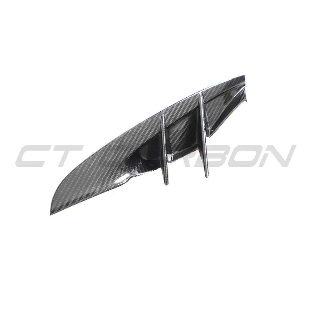 TOYOTA SUPRA 2019+ A90 CARBON FIBRE FRONT BUMPER VENT TRIM - Image 8