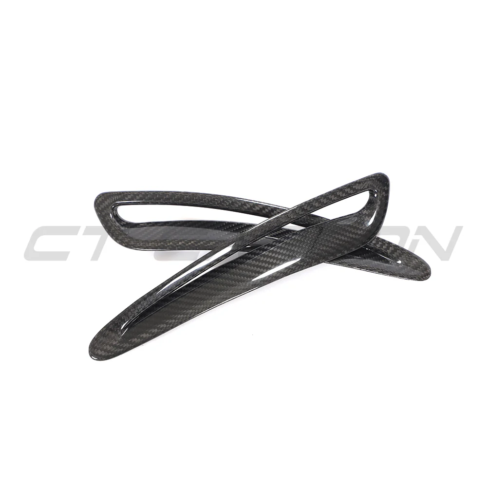 TOYOTA SUPRA 2019+ A90 CARBON FIBRE HOOD/BONNET TRIM - Image 5