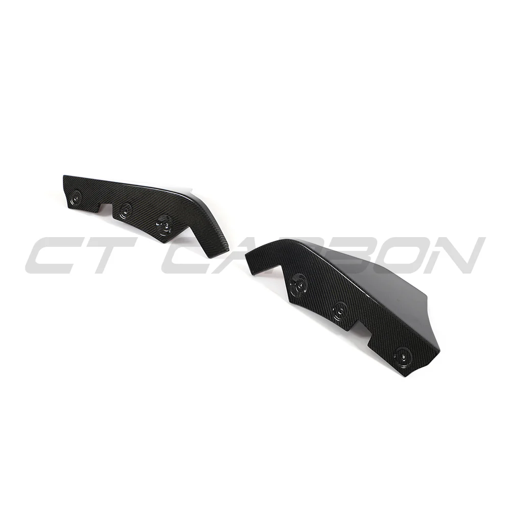 TOYOTA SUPRA 2019+ A90 CARBON FIBRE REAR BUMPER CORNERS - Image 9