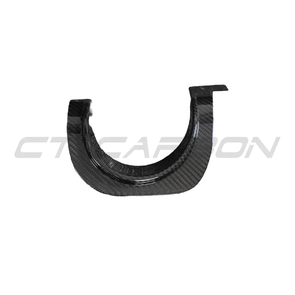 TOYOTA SUPRA A90 2019+ CARBON FIBRE EXHAUST TRIM COVER - Image 2