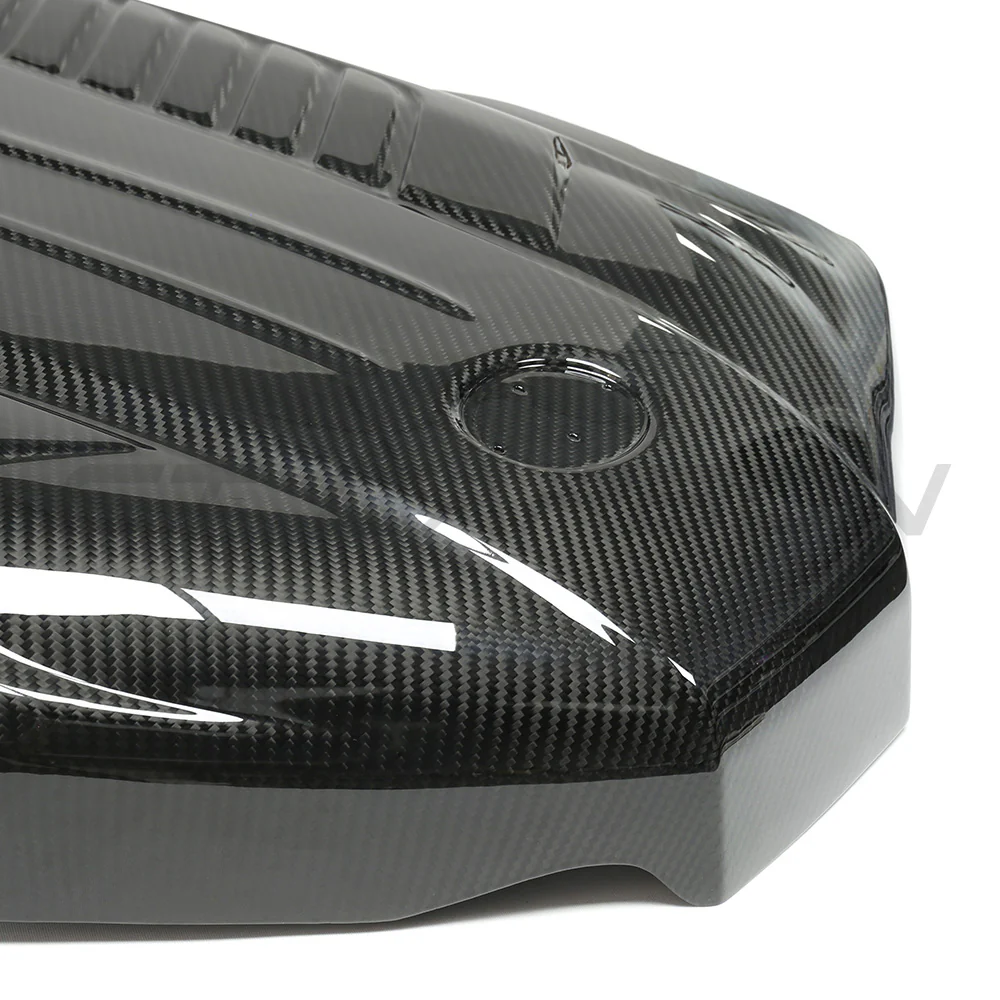 TOYOTA SUPRA A90 3.0T B58 CARBON FIBRE ENGINE COVER - Image 5