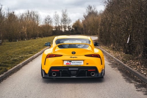 TOYOTA SUPRA 2019+ A90 CARBON FIBRE DIFFUSER - V1 - Image 5