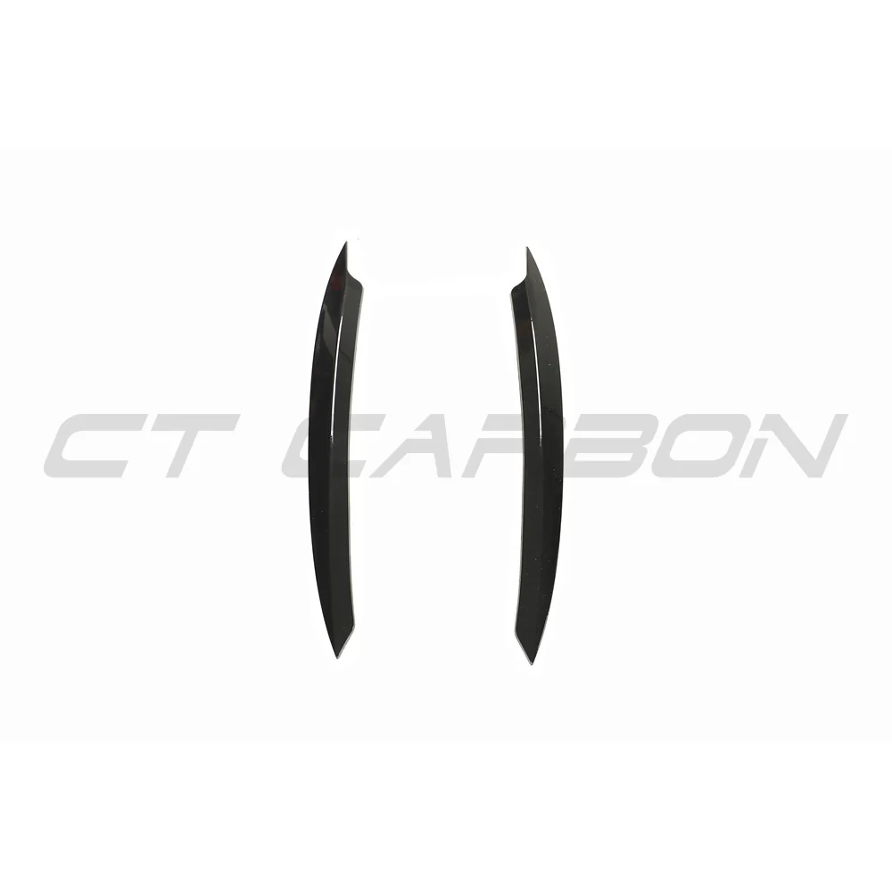 VOLKSWAGEN GOLF MK7/7.5 GLOSS BLACK HEADLIGHT EYEBROWS - Image 3