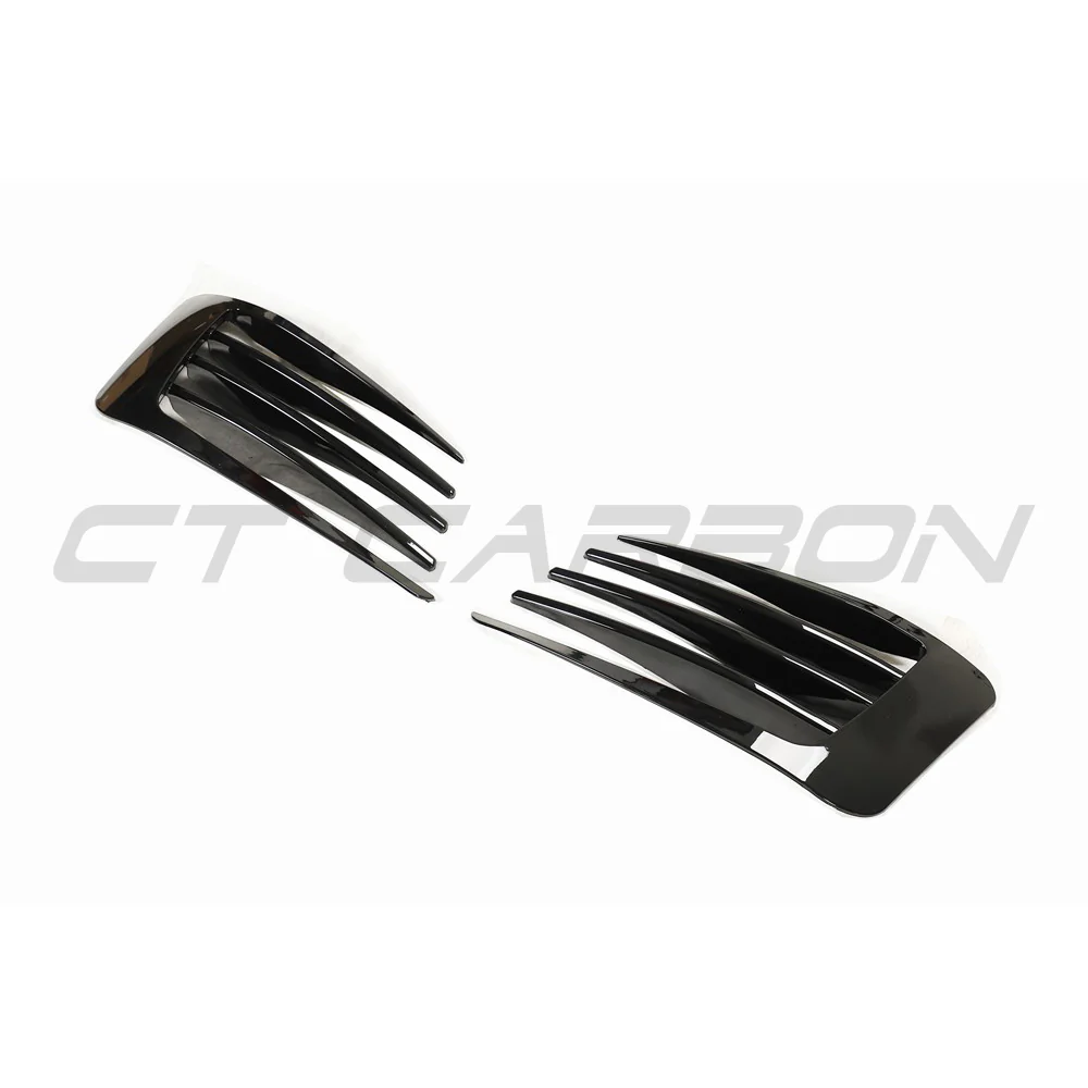 VOLKSWAGEN GOLF MK7 GTI GLOSS BLACK FRONT BUMPER TRIM - Image 2