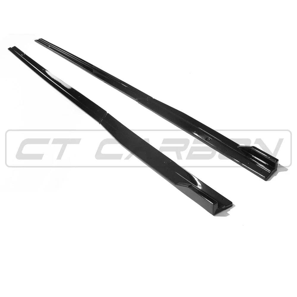 VOLKSWAGEN GOLF R/GTD/GTI MK7/7.5 2014-2020 GLOSS BLACK SIDE SKIRTS - Image 7