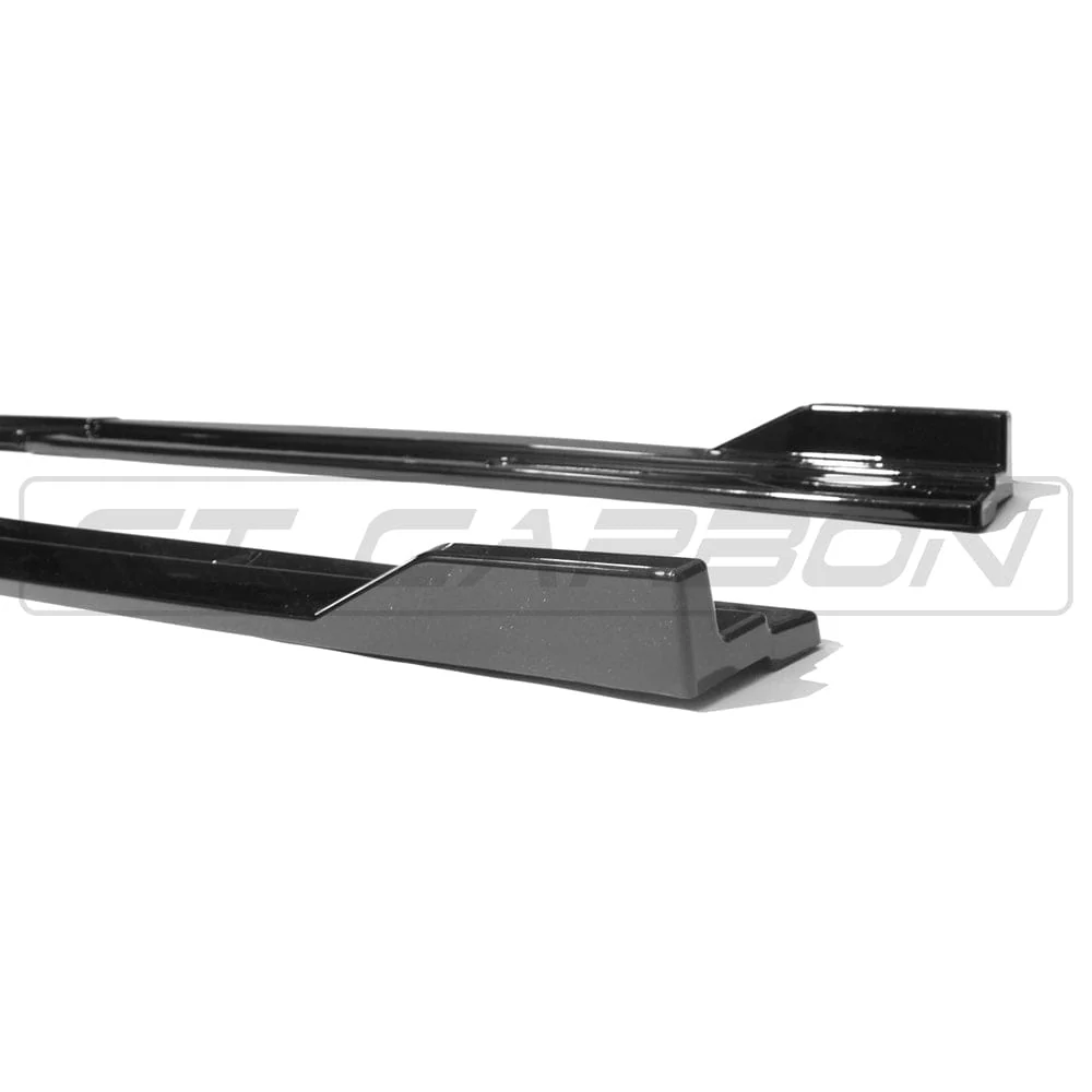 VOLKSWAGEN GOLF R/GTD/GTI MK7/7.5 2014-2020 GLOSS BLACK SIDE SKIRTS - Image 8