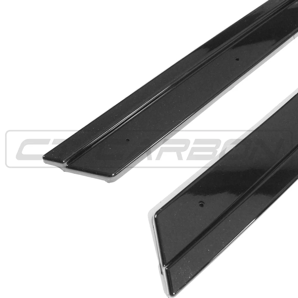 VOLKSWAGEN GOLF R/GTD/GTI MK7/7.5 2014-2020 GLOSS BLACK SIDE SKIRTS - Image 9