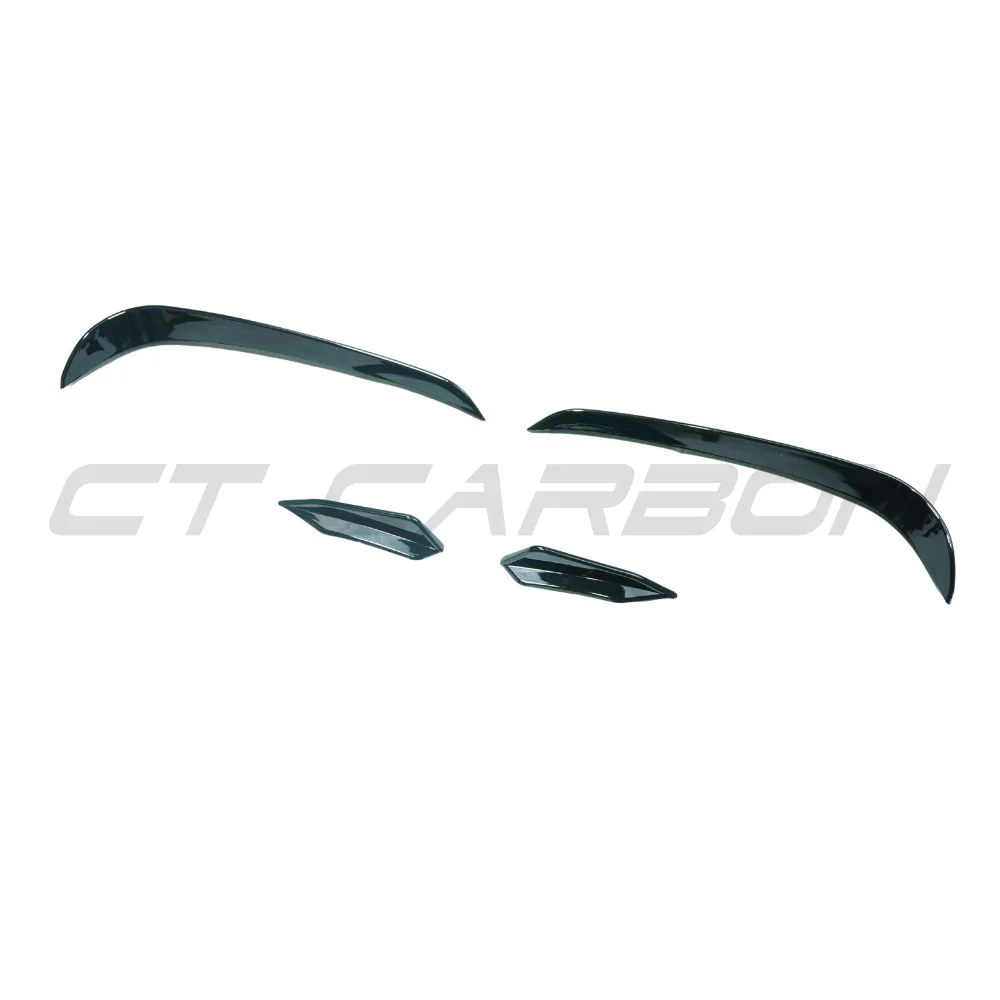 VOLKSWAGEN GOLF R MK7 2013-2017 GLOSS BLACK CANARDS - Image 3