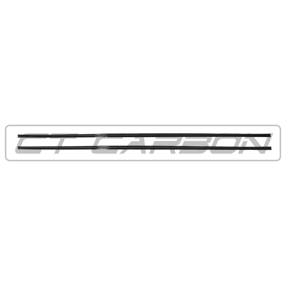 VOLKSWAGEN POLO MK5 2014-2017 GLOSS BLACK SIDE SKIRTS - Image 2